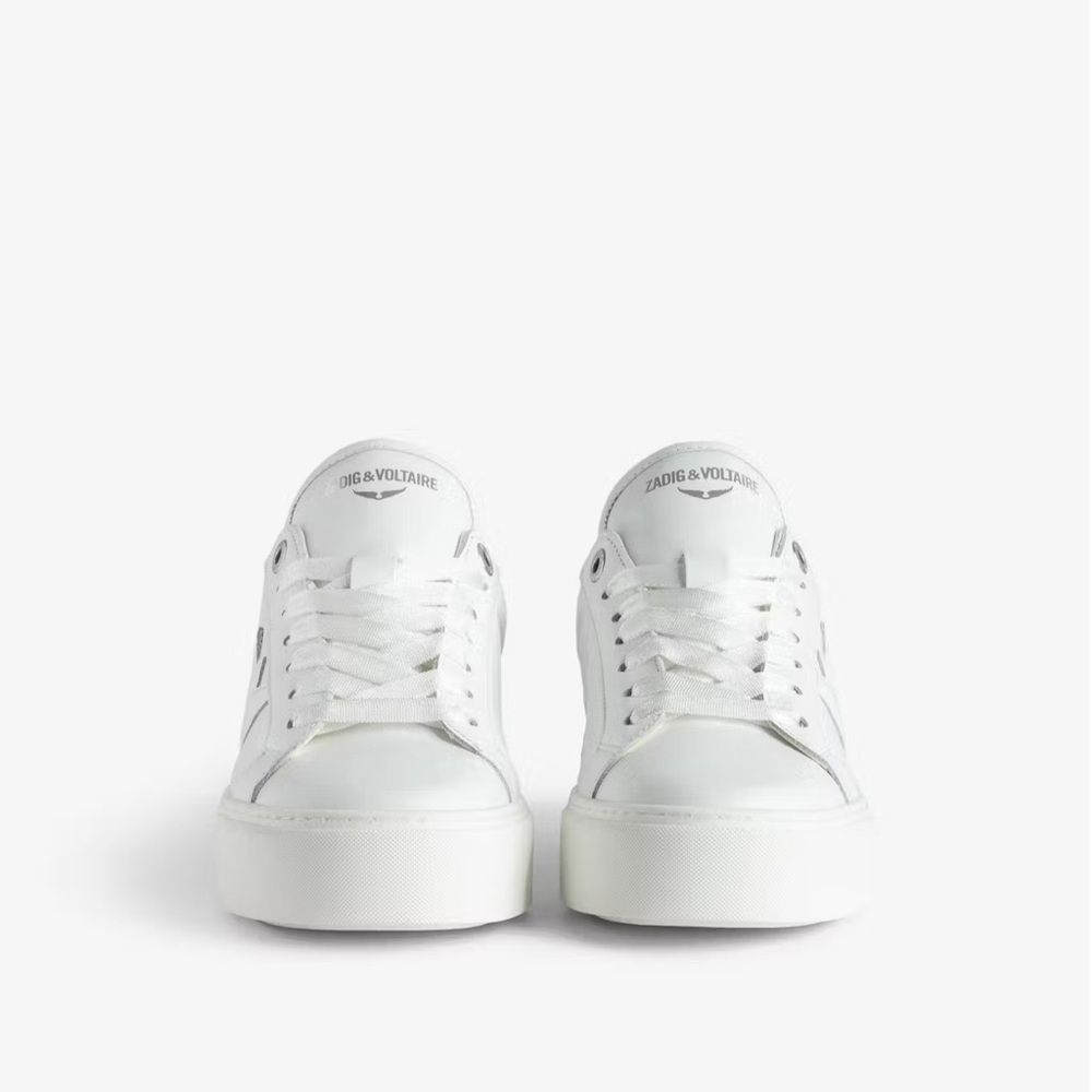 New in Box Zadig & Voltaire La Flash Low-Top Platform Sneakers SZ EU 41 / US 10 - Picture 2 of 13